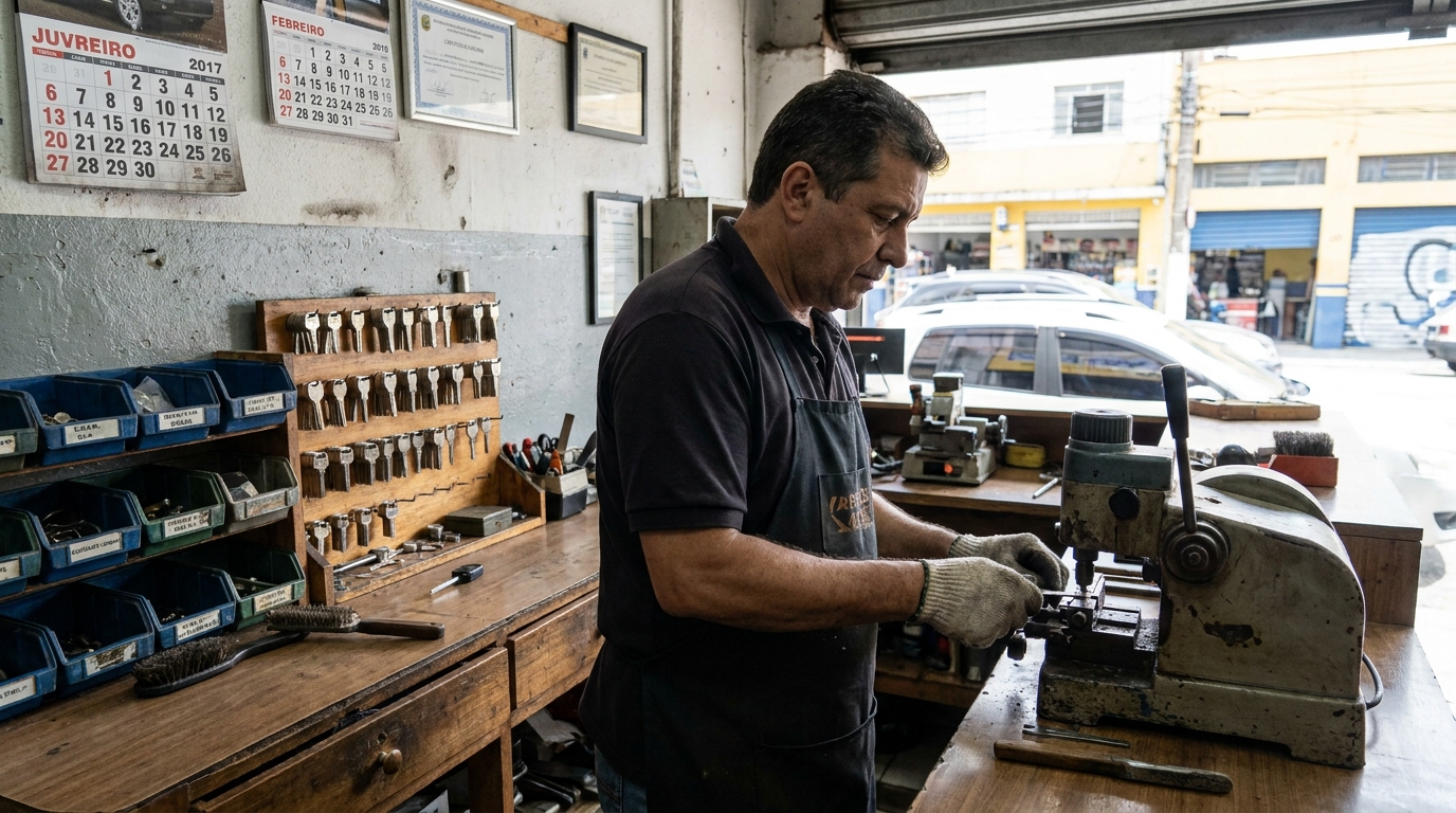 Chave Presencial (Smart Key) em Aparecida de Goiânia‑GO