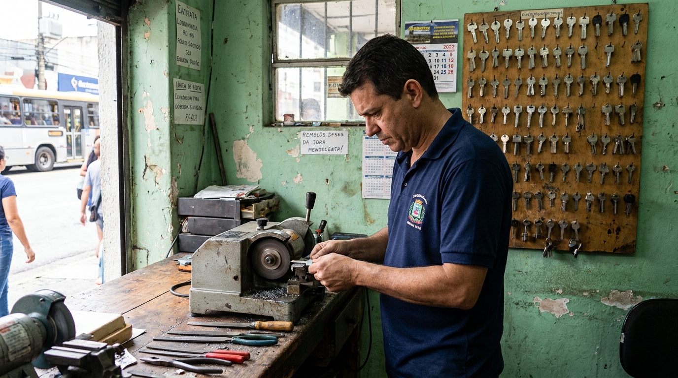 Cópia de Chave Comum em Aparecida de Goiânia‑GO