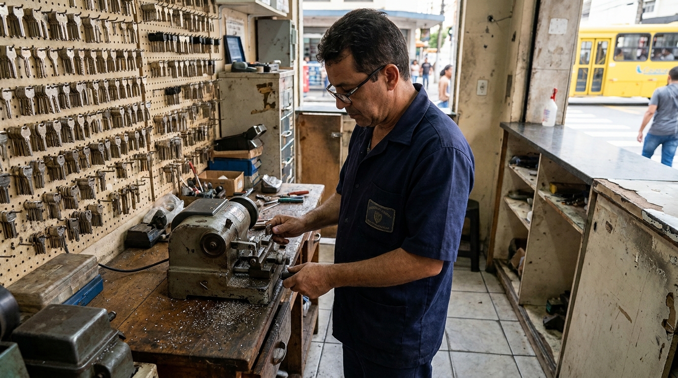 Cópia de Chave de Cadeado em Aparecida de Goiânia‑GO
