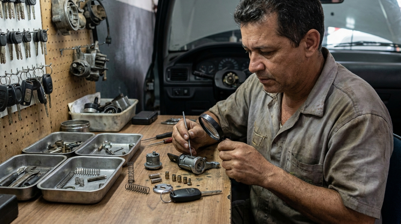 Reparo de Fechadura Automotiva em Aparecida de Goiânia‑GO